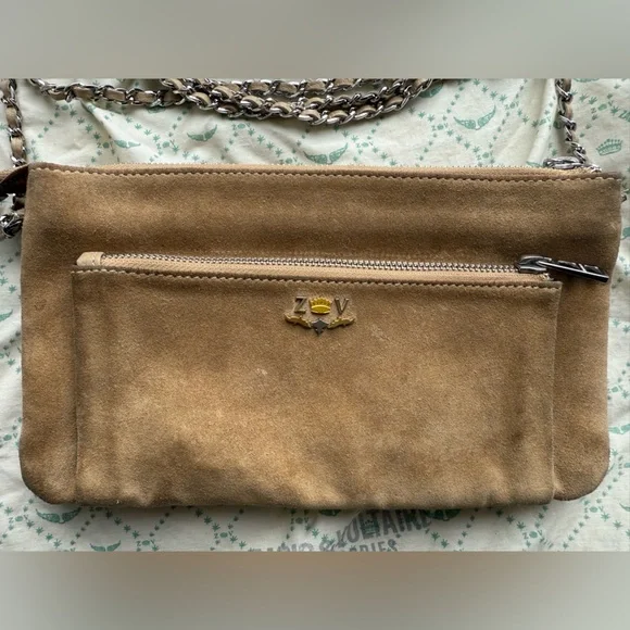 Zadig and Voltaire suede bag - Picture 2 of 4